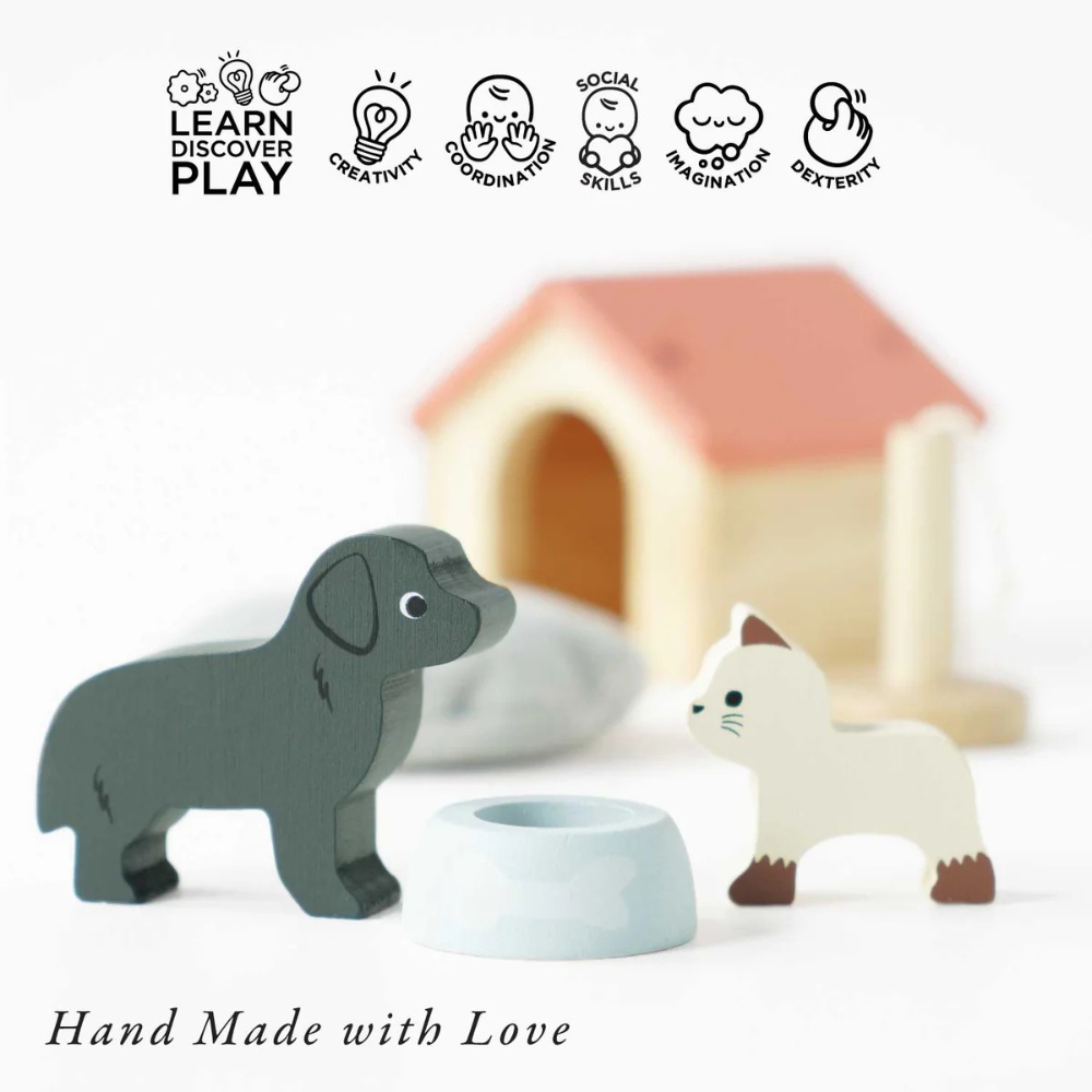 Le Toy Van - Dolls House Furniture: Pet Set - 6pcs - Image 3