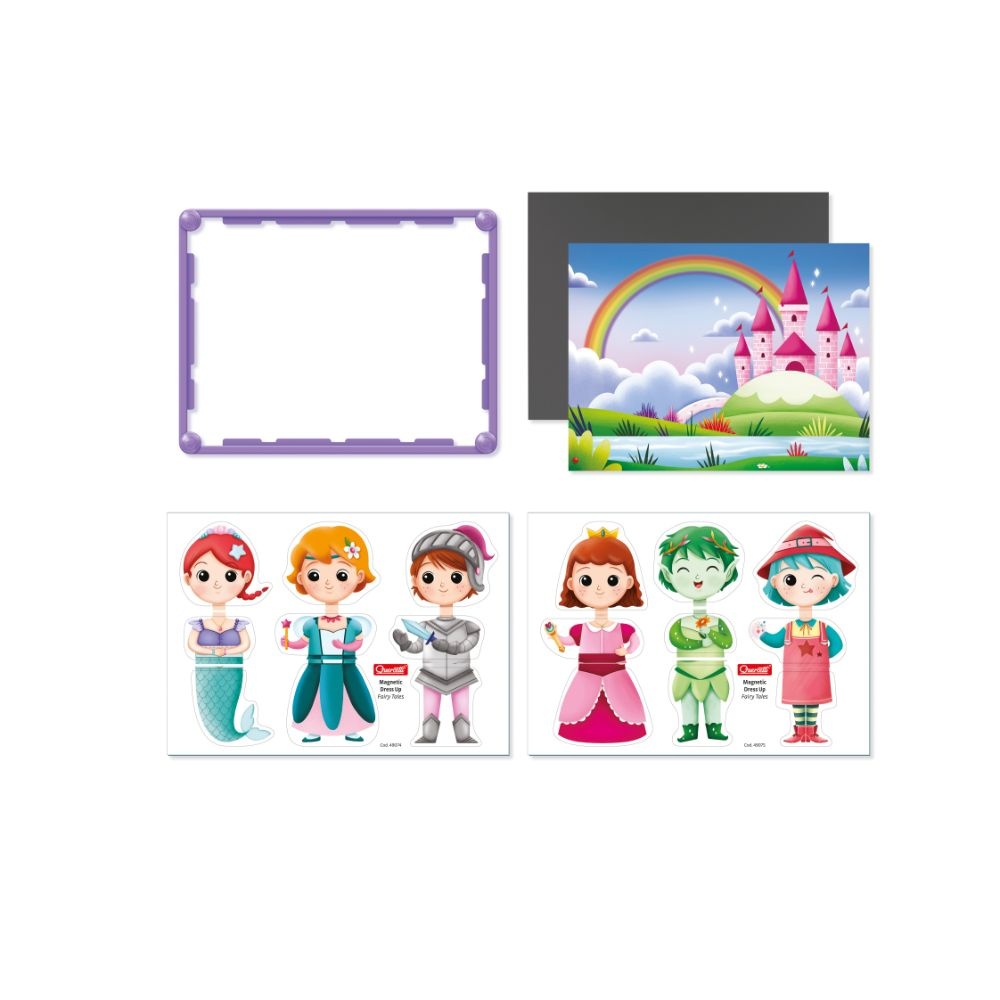 Quercetti - Magnetic Dress Up Activity Set: Fairy Tale - Image 4