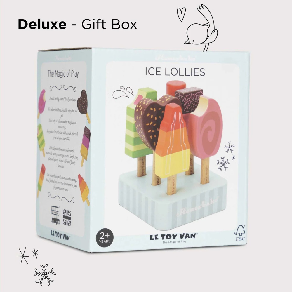 Le Toy Van - Wooden Ice Lollies Popsicles - 7pcs - Image 7