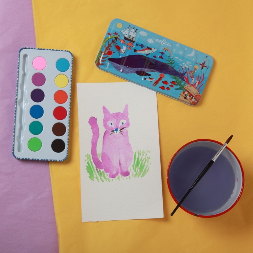 eeBoo - WaterColours - In The Sea - 12pcs - Image 2