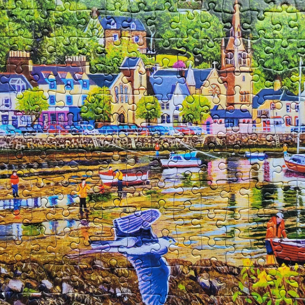 Gibsons - Low Tide at Tobermory - 636 Piece Jigsaw Puzzle - Image 4