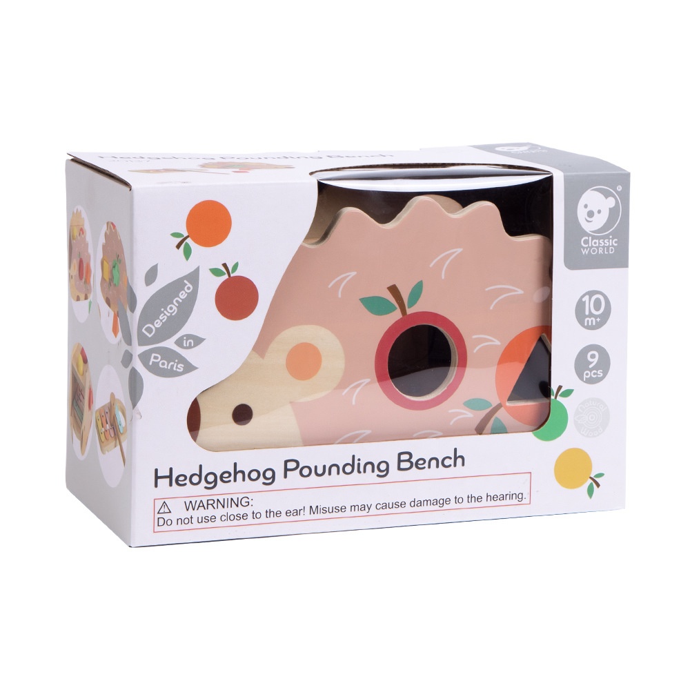 Classic World - Play & Learn - Hedgehog Pounding Bench - Image 5