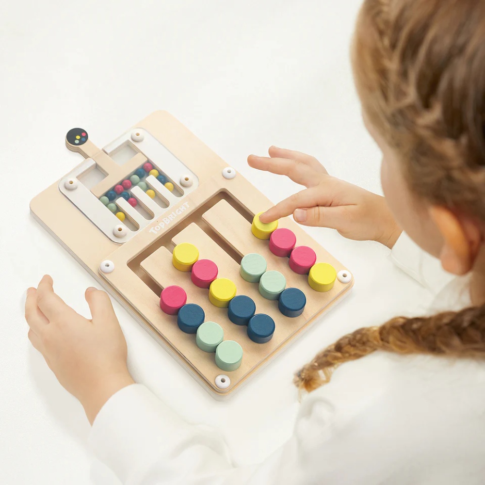 TopBright - Montessori Colour Challenge: Sliding Puzzle Board Game for Kids - Image 2