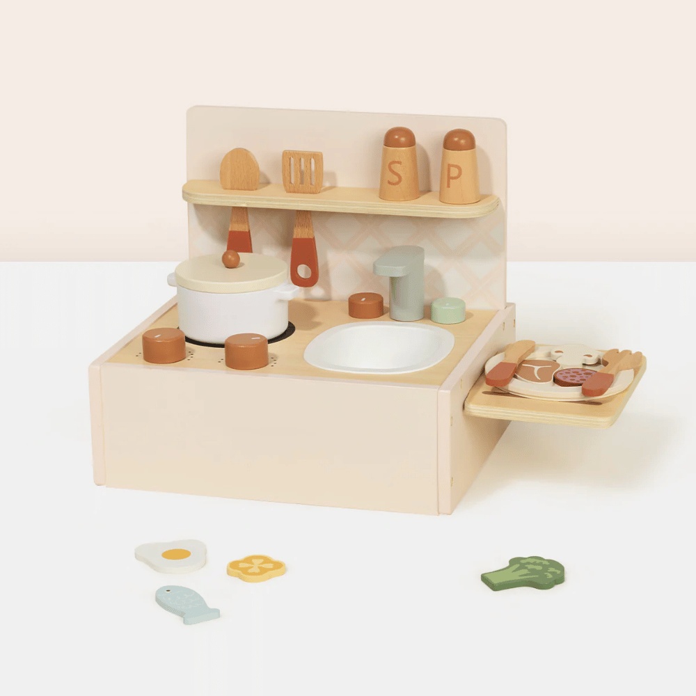 TookyToy - Pretend Play Kitchenware & Cooking Toy Playset