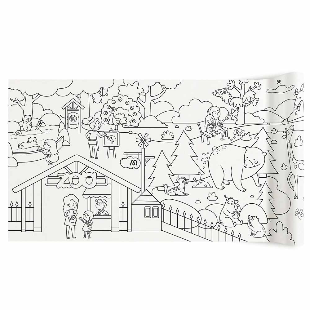 Mideer - Adhesive Colouring Scroll