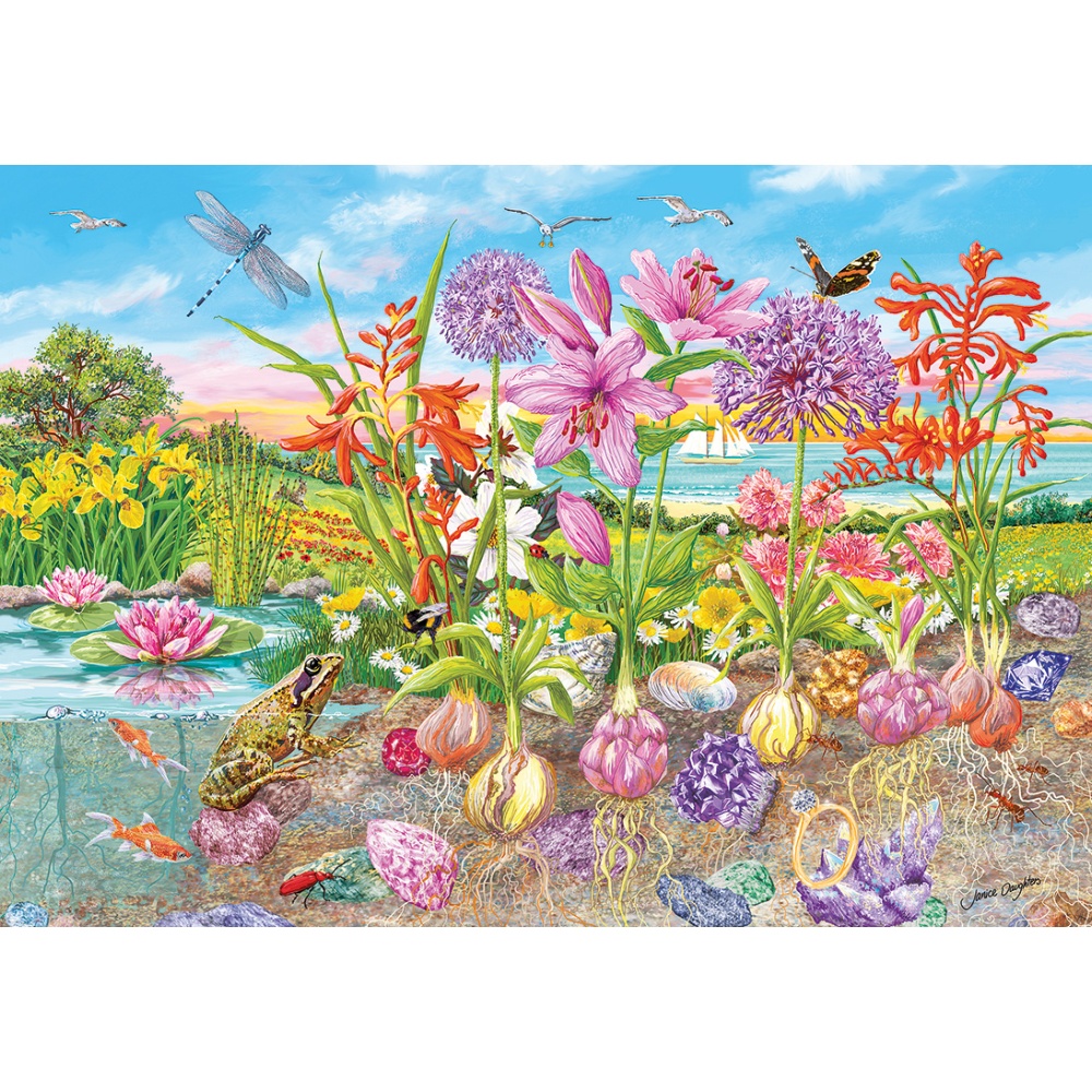 Gibsons - Roots & Shoots - 4 x 500 Piece Jigsaw Puzzles - Image 3