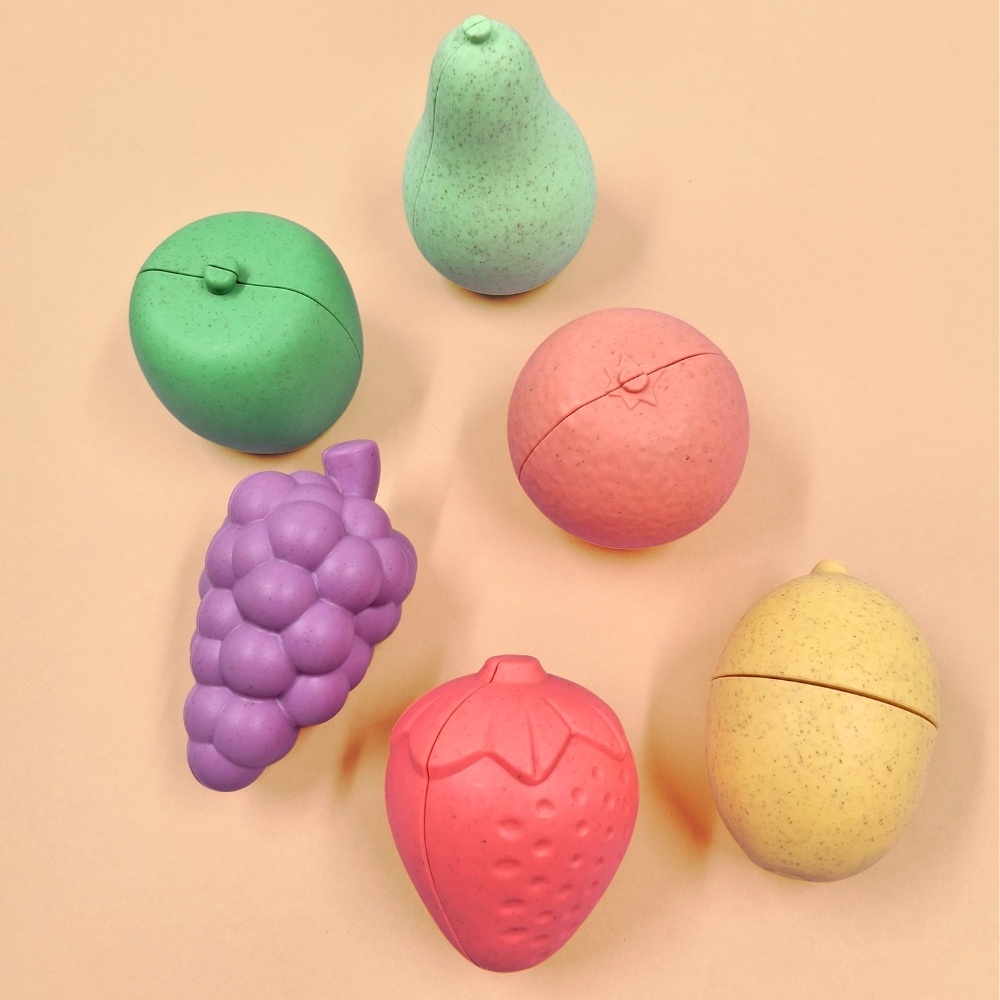 Mingli Toys - Shape Sorting Fruit Set - Eco-friendly Educational Toy - 12 Pieces - Image 4