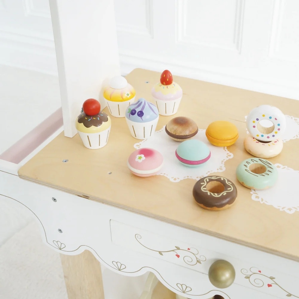 Le Toy Van - Wooden Doughnuts Play Food Set - Image 5