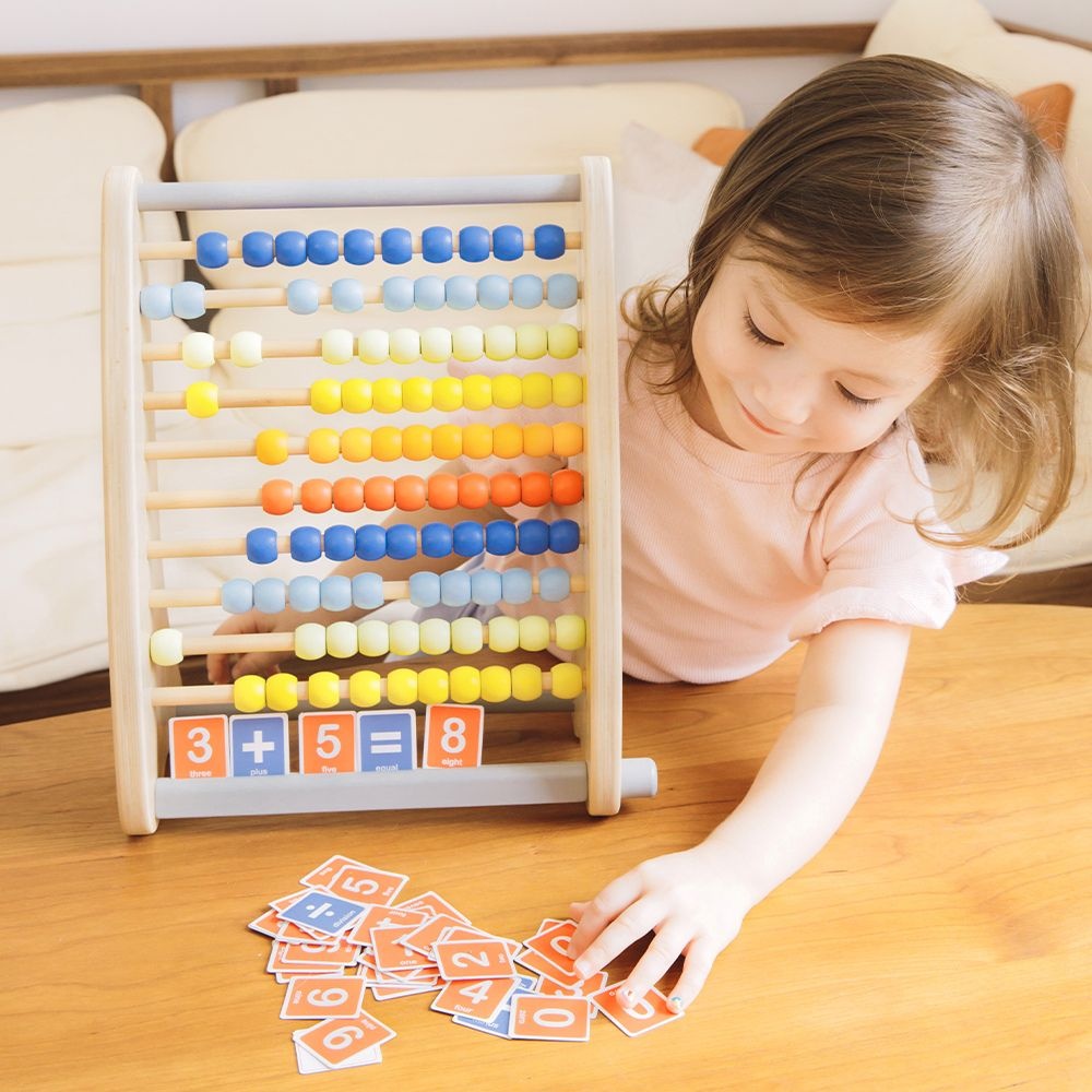 Classic World - Wooden 100 Bead Abacus - Image 2