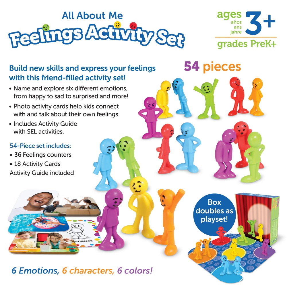Learning Resources - All About Me Feelings Activity Set - Image 6