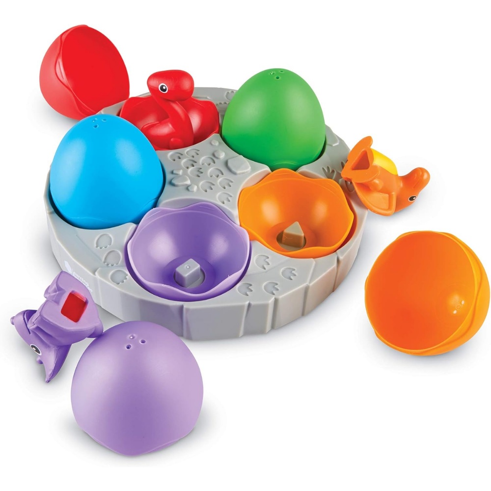 Learning Resources - Babysaurs Dinosaur Set: Counting Colour Sorting Toy for Toddlers - Image 4