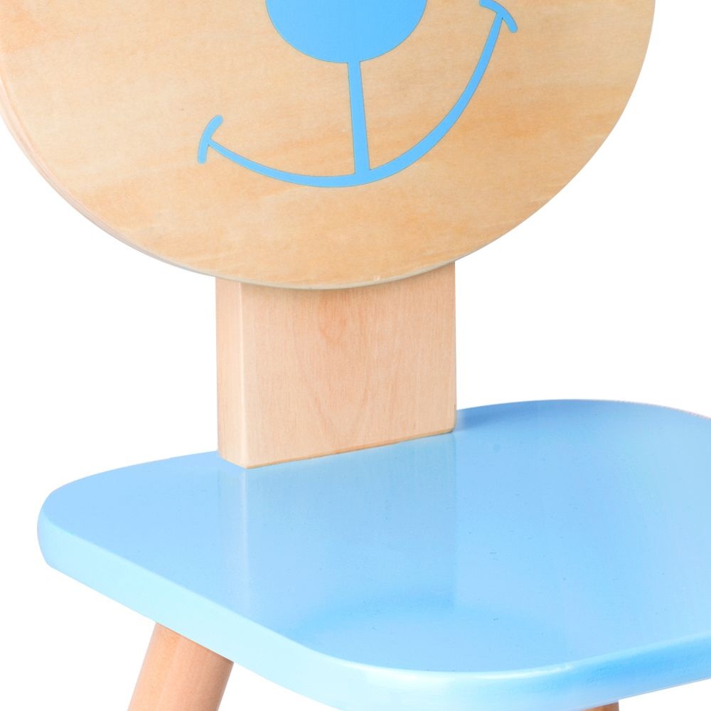 Classic World - Bear Chair for Kids - Blue - Image 3