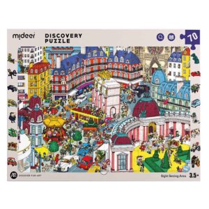 Mideer - Big City Small City Discovery Puzzle: 70 Pieces