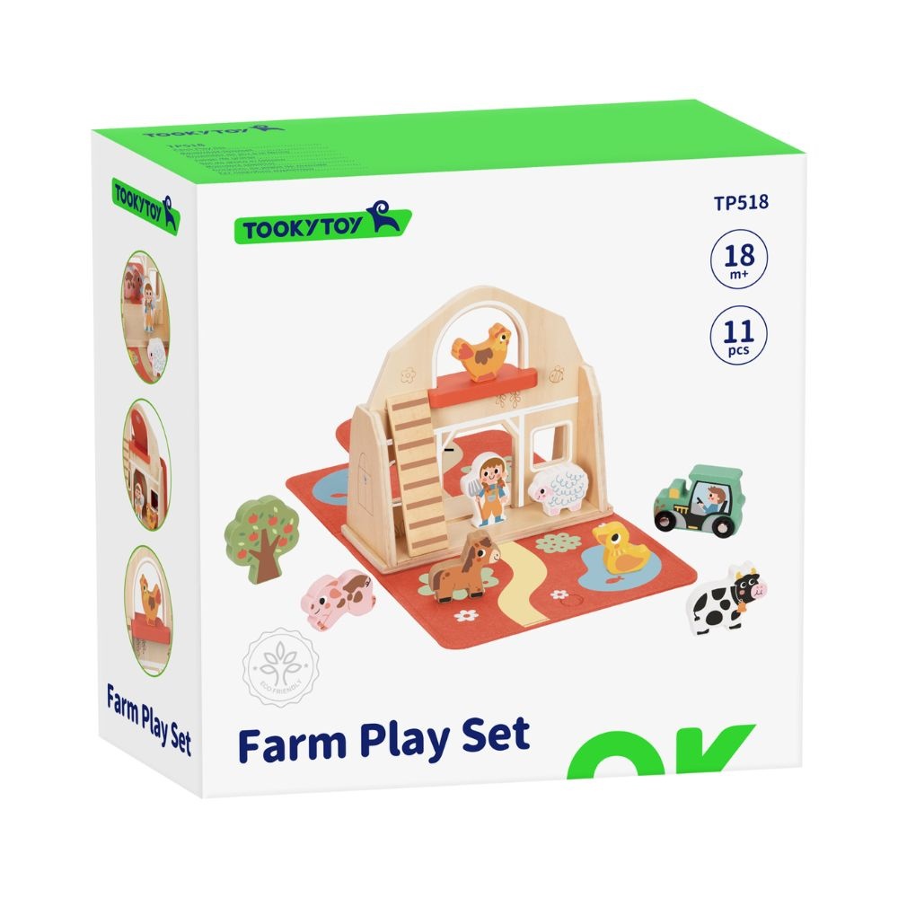 TookyToy - Farm Animals Story Box Play Set - Image 5