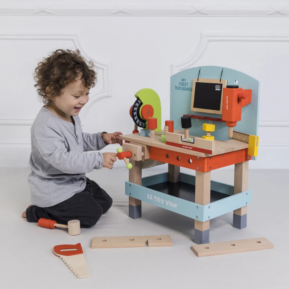 Le Toy Van - Wooden Tool Bench - 20pcs - Image 7