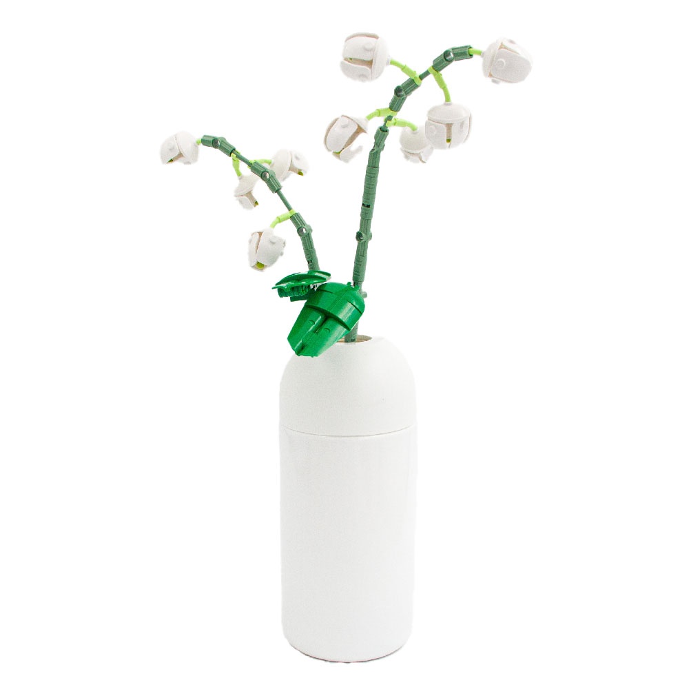 Sluban Building Set: Pleyerid - Flowers - Lillies of The Valley - 253pc - Image 4