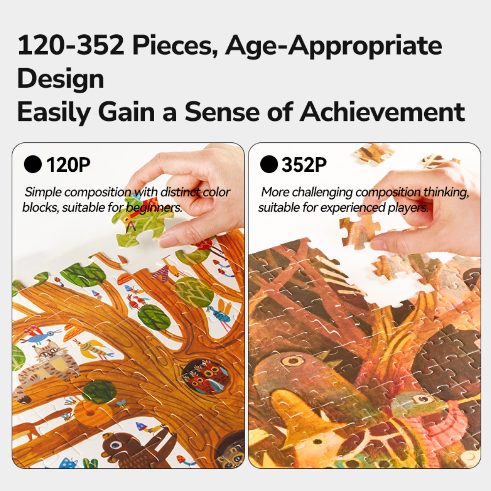 Mideer - Artist Puzzle: Autumn Whisper - 352 Piece Illustrated Seasonal Jigsaw for Kids - Image 6
