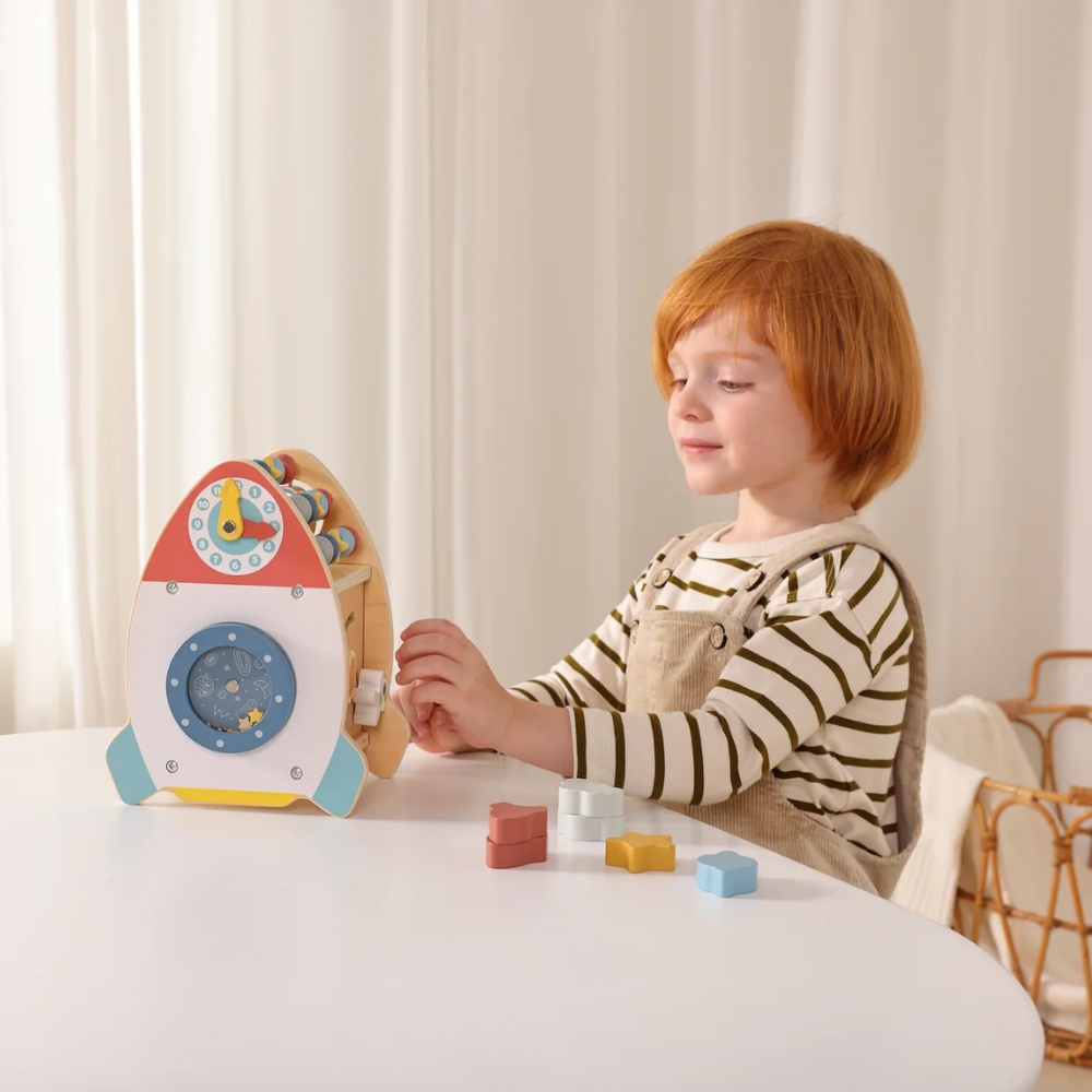 TookyToy - Rocket Play Cube Activity Toy for Toddlers - Image 2
