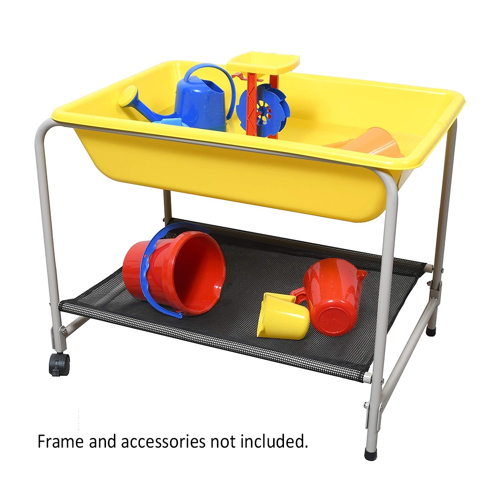 EDX Education - Sand & Water Sensory Trays - 4 Pieces (Blue, Red, Green, Yellow) - Image 3