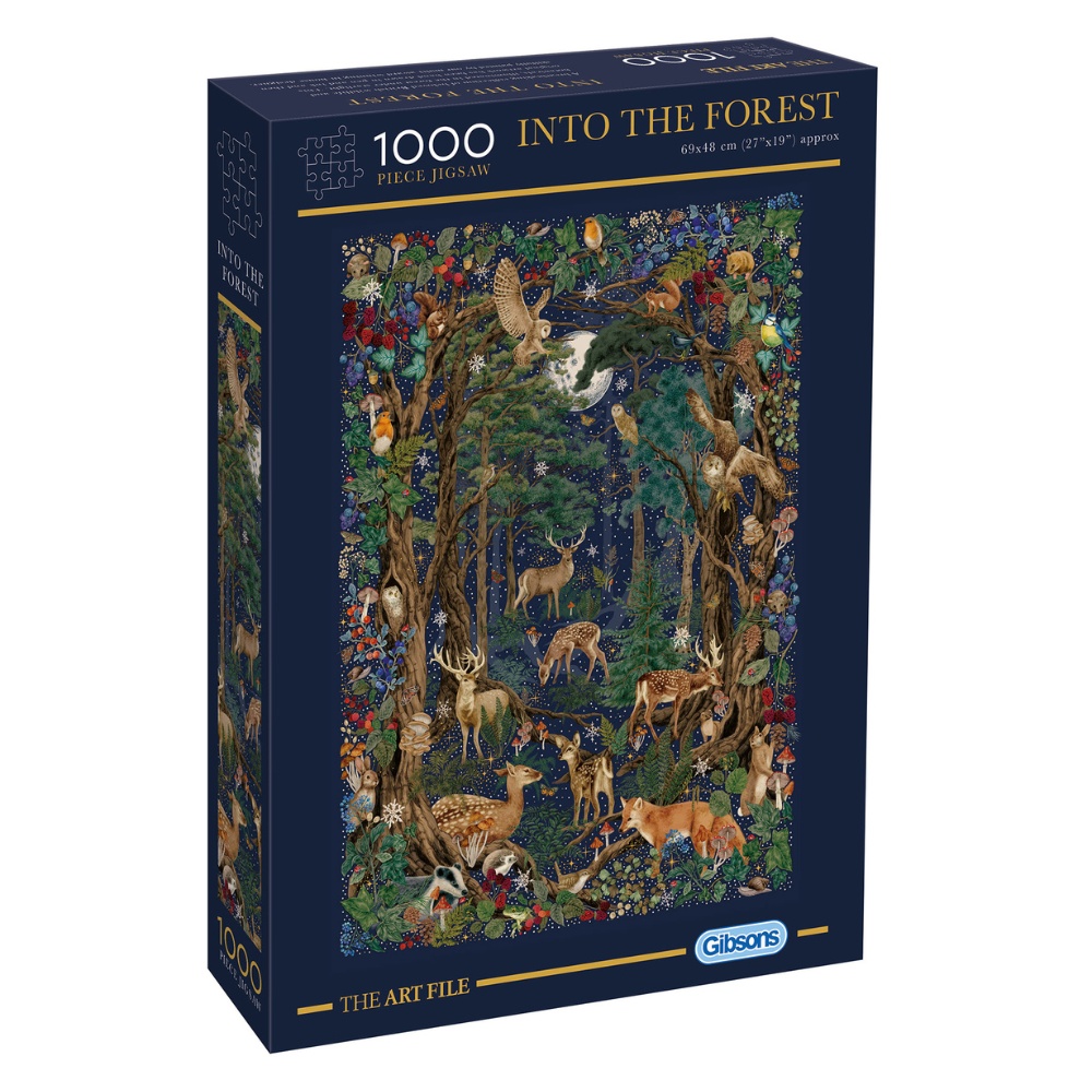 Gibsons - The Art File: Into the Forest - 1000 Piece Jigsaw Puzzle