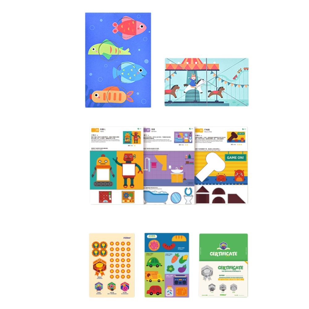 Mideer - Let's Play with Stickers - Intermediate Level - Image 5