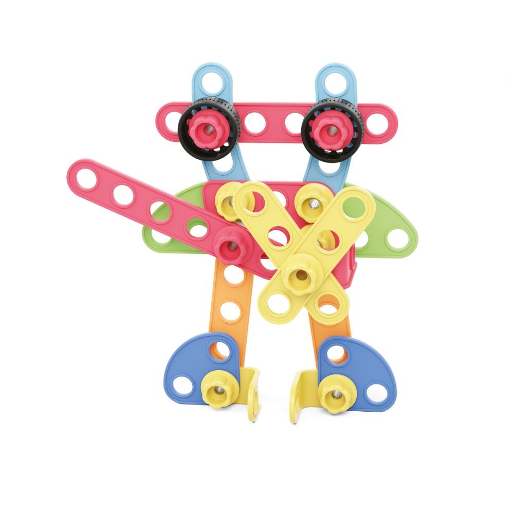 Quercetti - Eco-Friendly Tecno Jumbo Construction Set - Image 4