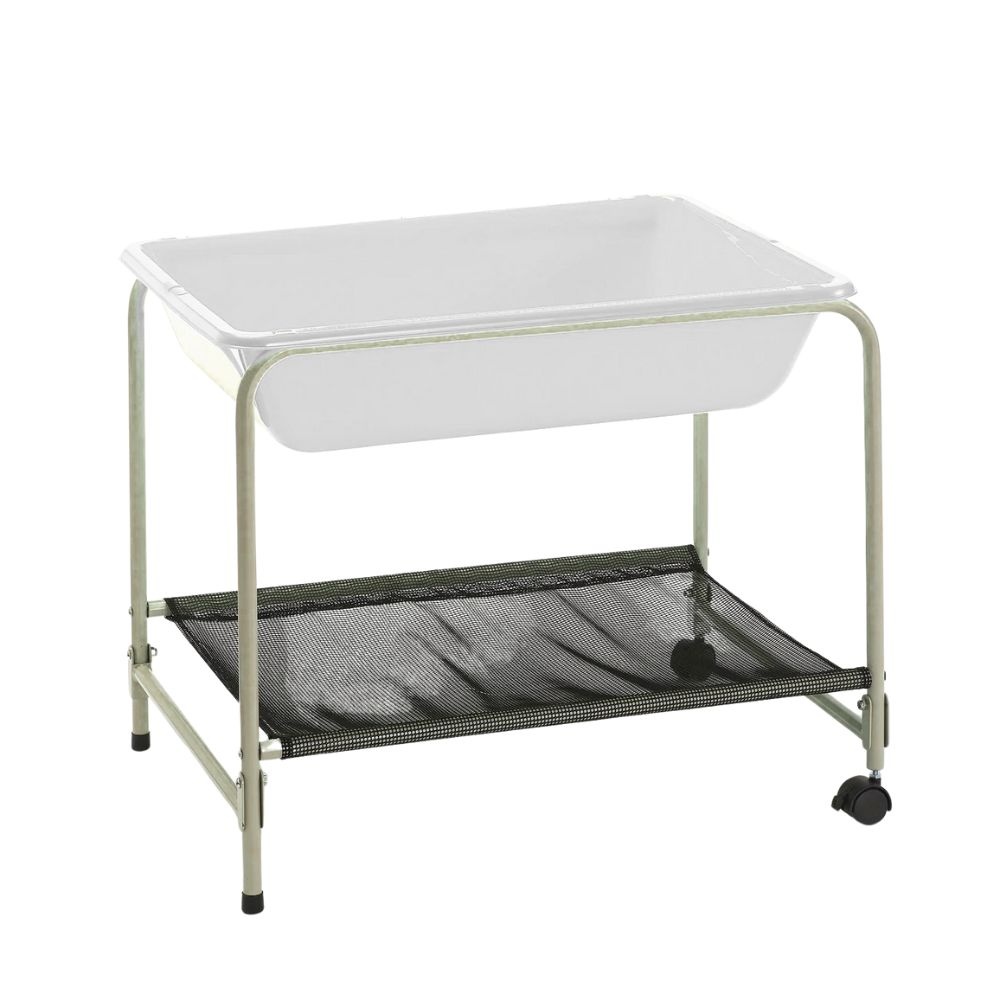 EDX Education - Sensory Tray With Stand - Sand & Water Messy Tray - Translucent - Image 2