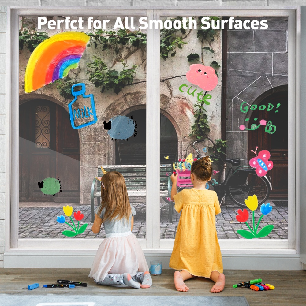 Jar Meló - Bath & Window Twisable Crayons - 12 Silky Washable Colours - Image 4