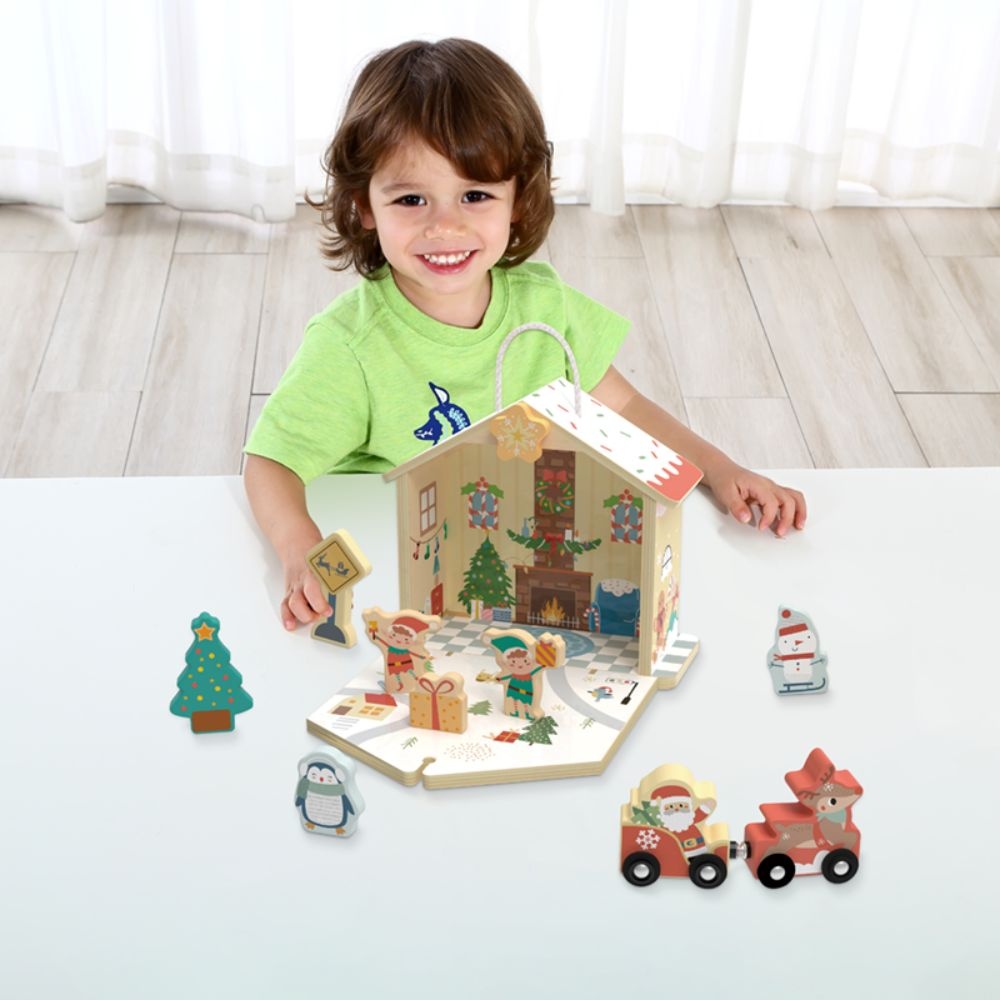 hi Pando - Wooden Christmas Story Box Play Set - Image 3