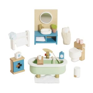 Le Toy Van - Dolls House Furniture: Bathroom - 19pcs