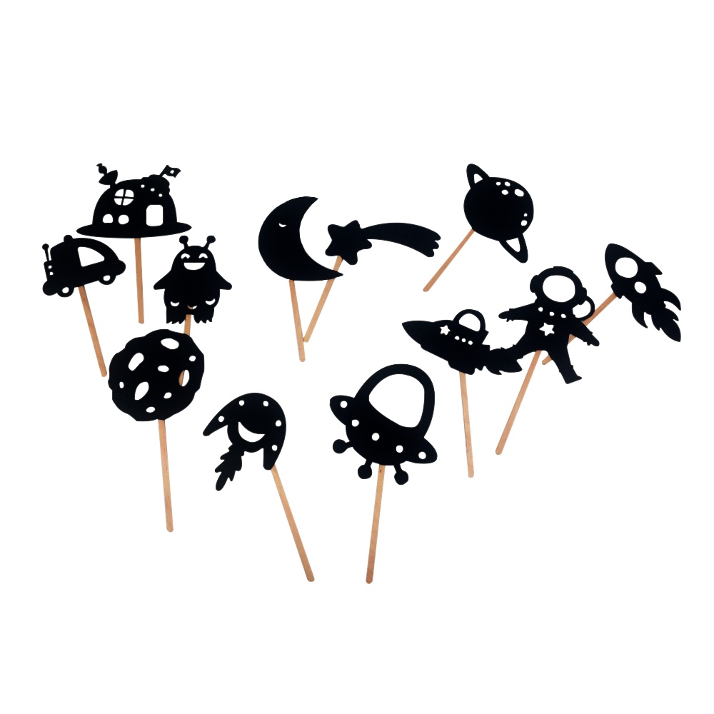 Mideer - Space Shadow Puppets Set - Image 2