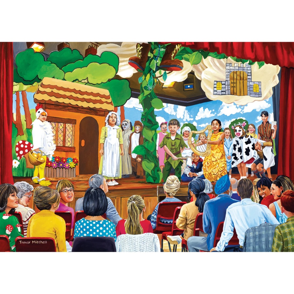 Gibsons - School Days - 4 x 500 Piece Jigsaw Puzzles - Image 2