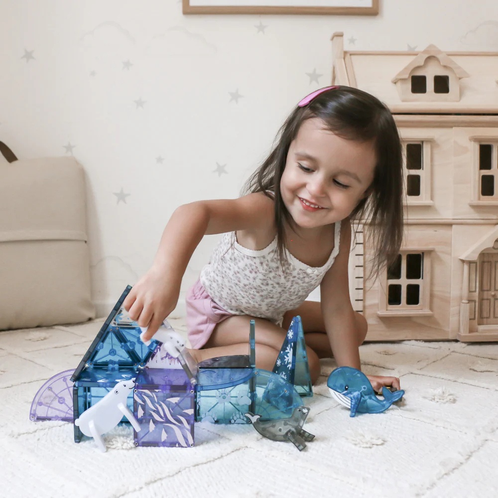 Magna-Tiles - Magnetic Construction Set - Arctic Animals Set - 25pcs - Image 2