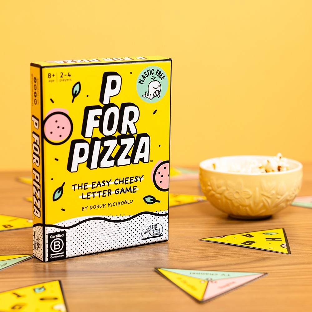 Big Potato Games - P For Pizza - Family Card Game - 2-4 Players - Image 5