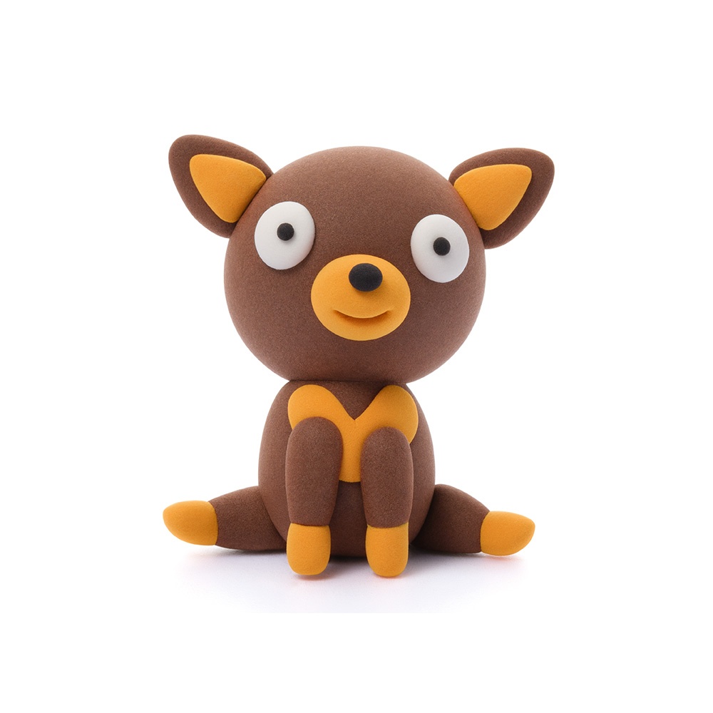 Hey Clay - Modelling Air-Dry Clay with Fun Interactive App - Chihuahua, series Fluffy Pets, 3 cans - Image 3