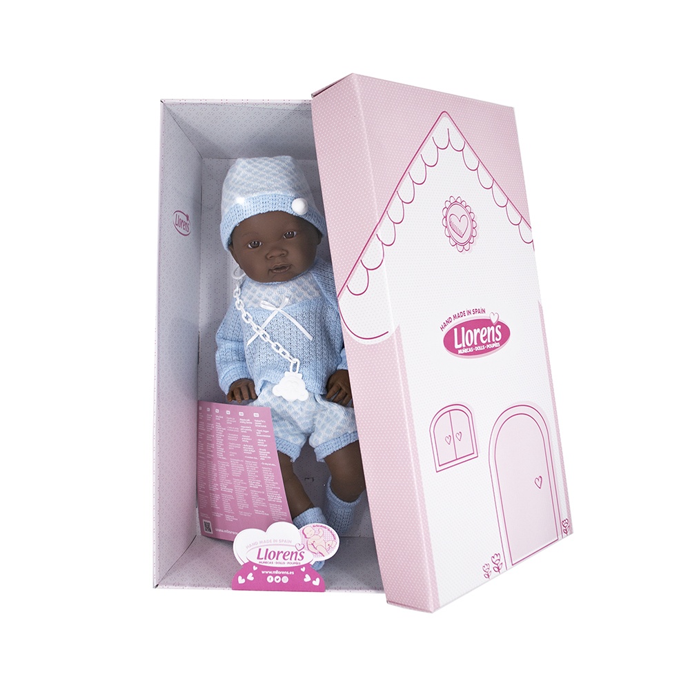 Llorens - Anatomically Correct Baby Boy Doll with Clothing: Noe - 45cm - Image 2