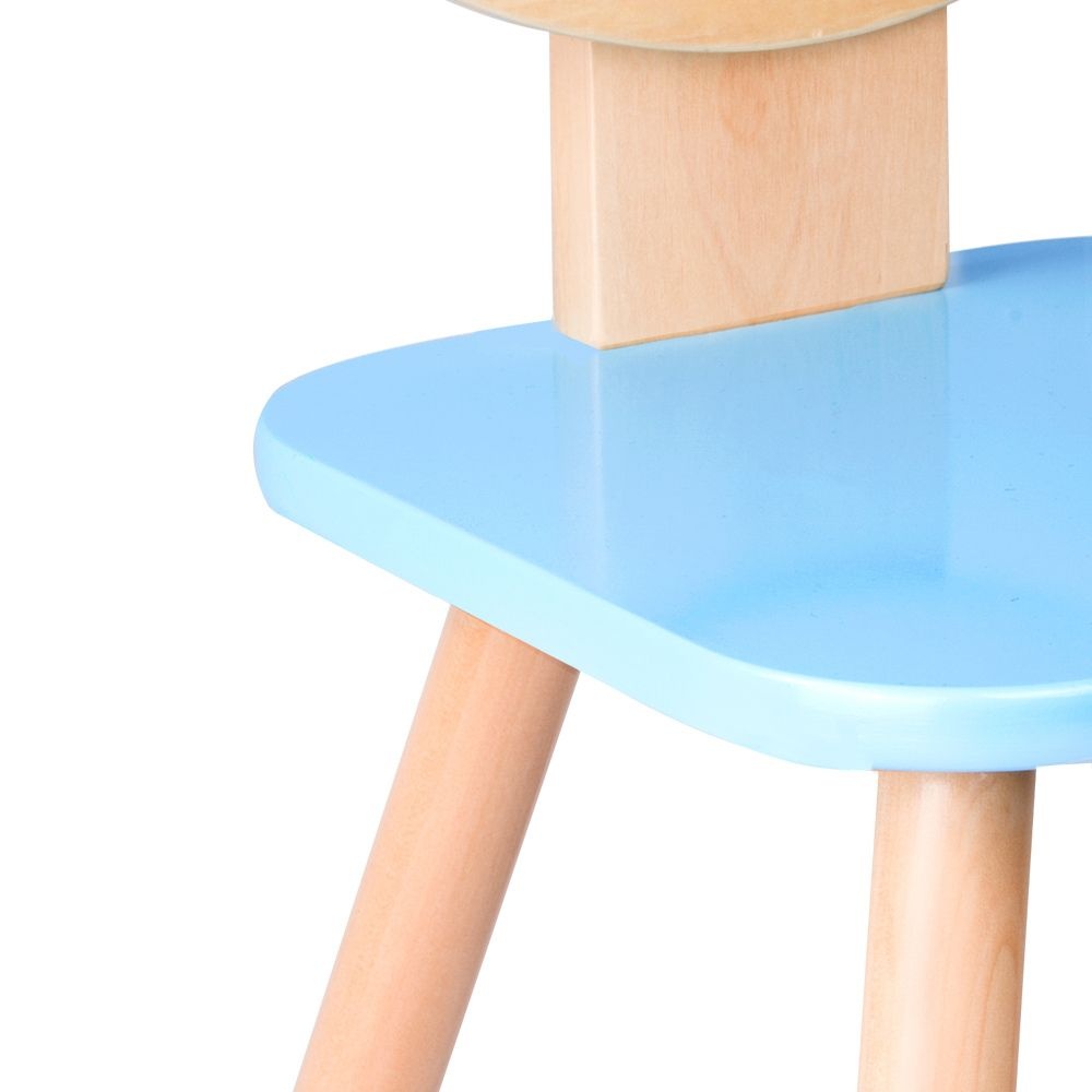 Classic World - Bear Chair for Kids - Blue - Image 4