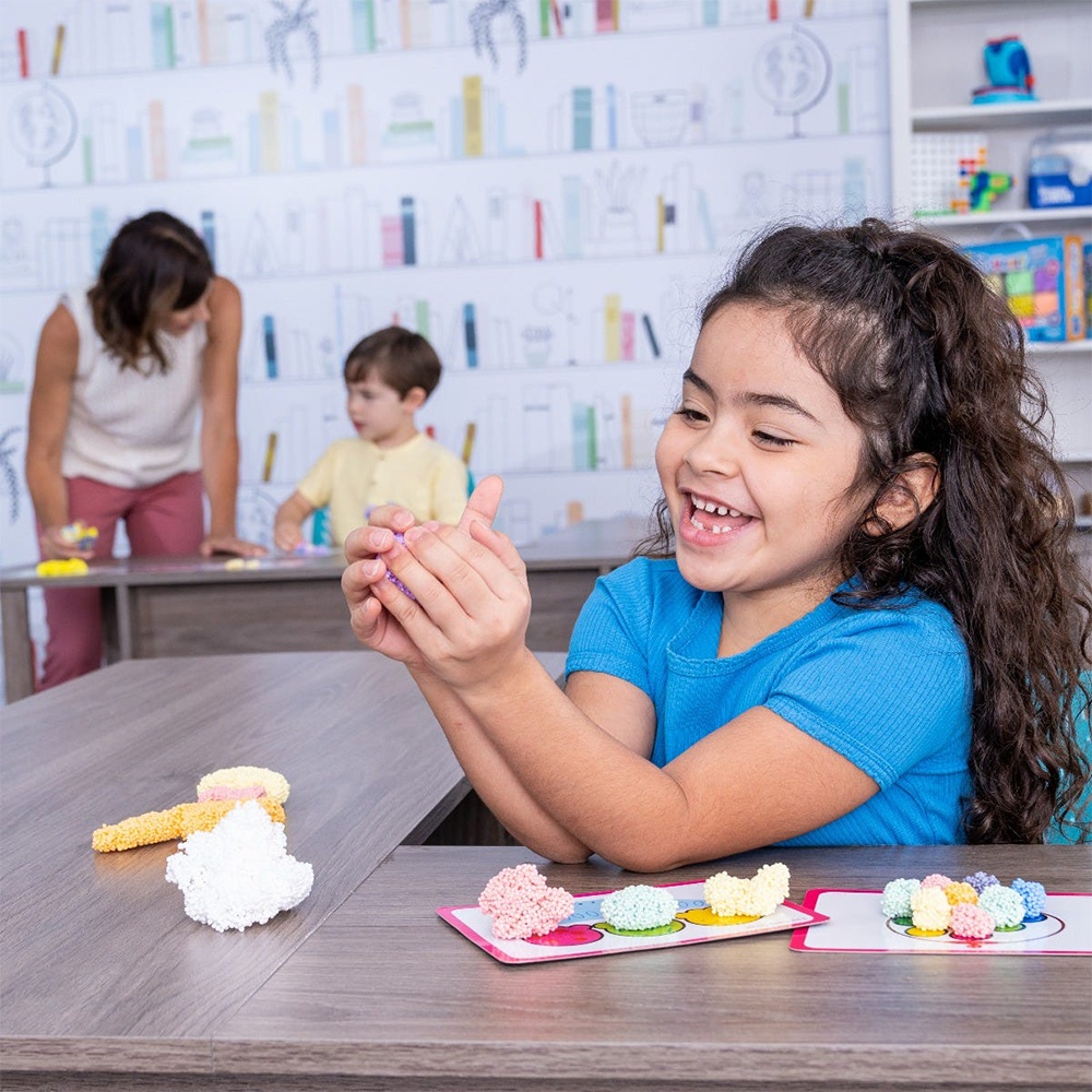 Educational Insights - Playfoam® Sensory Dough - Shape & Learn Counting Cards - Image 3