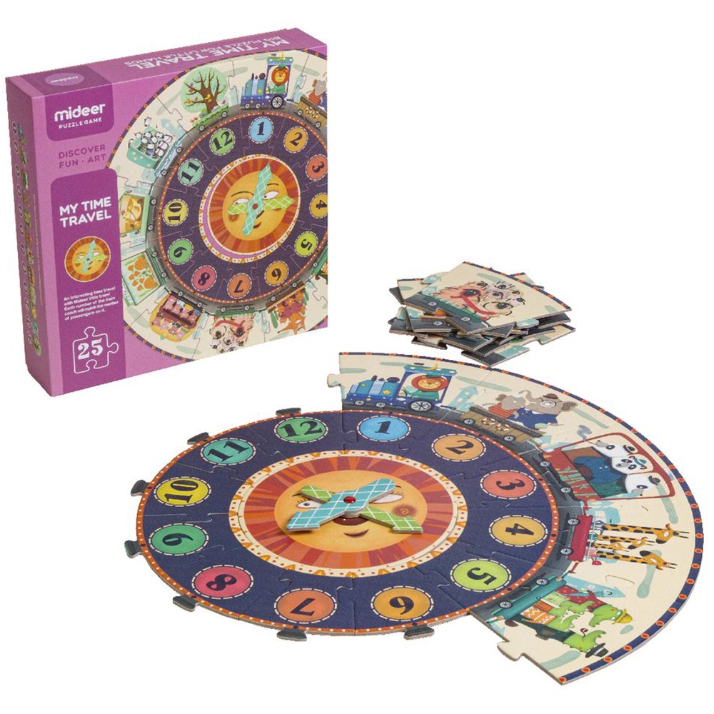 Mideer - Puzzle - My Time Travel - 25pcs - Image 8