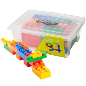 Greenbean - Jumbo Soft Blocks - Mixed - 84pcs - Container -**