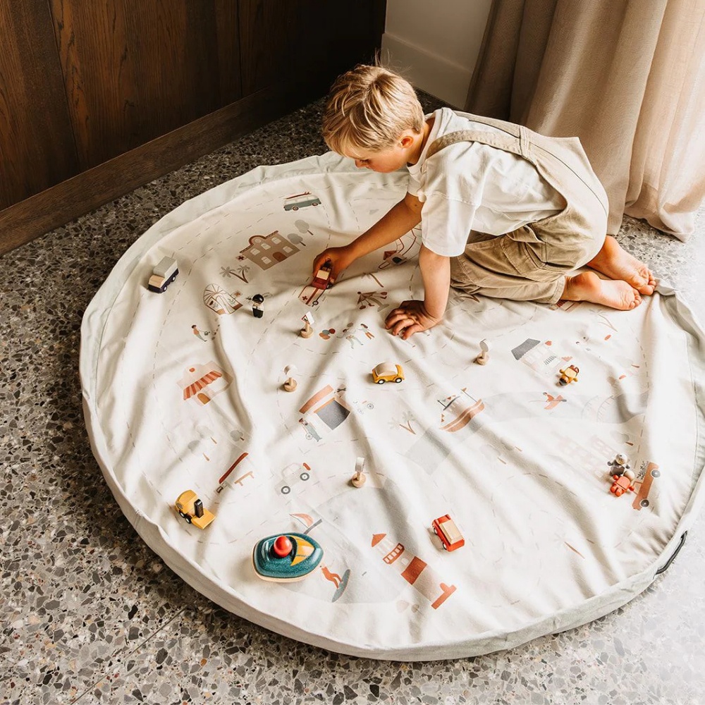 Play&Go - 3-in-1 Playmat & Toy Bag - Citymap - Image 2