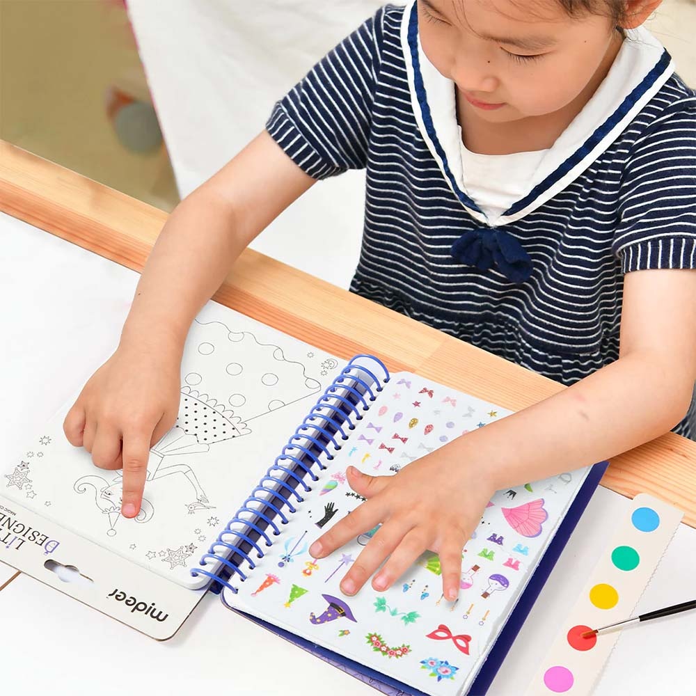 Mideer - Little Designer Arts & Crafts Book Set - Magic Club - Image 2