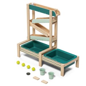 TopBright - Outdoor Wooden Sand and Water Play Station