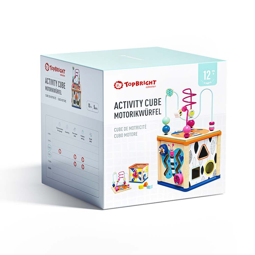 TopBright - 5-in-1 Insect Play Cube: Montessori Activity Toy - Image 10