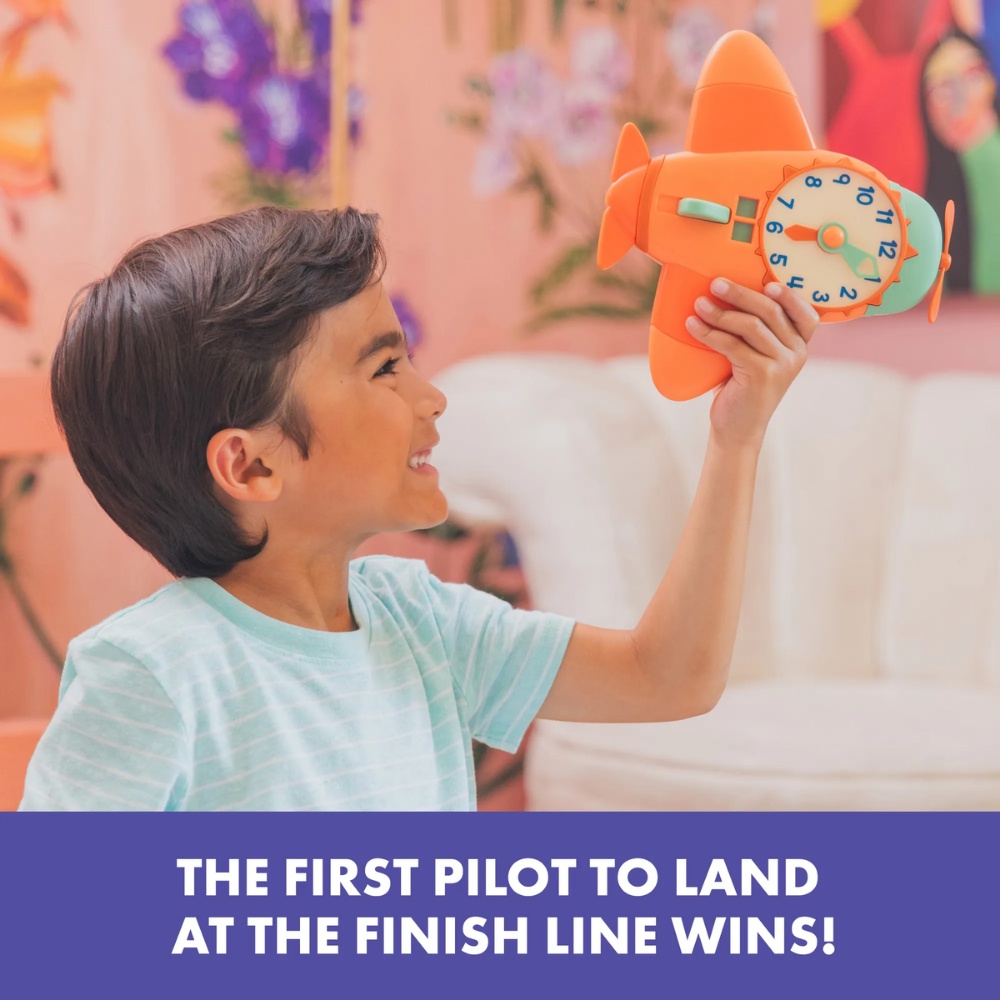 Educational Insights Time to Fly: Telling Time Learning Board Game for Kids - Image 5