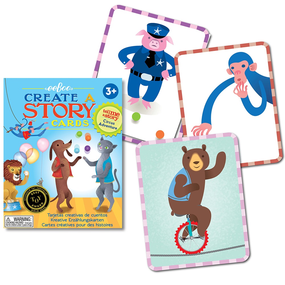 eeBoo - Tell Me a Story Cards - Circus Adventure -** - Image 2