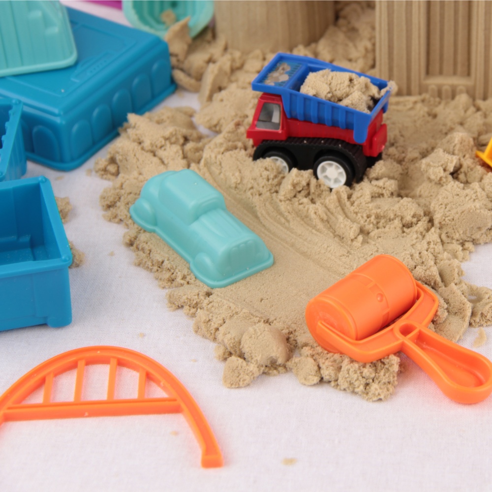 Jar Meló - Kinetic Sand Tools Set - 19-Piece City Building Kit - Image 4