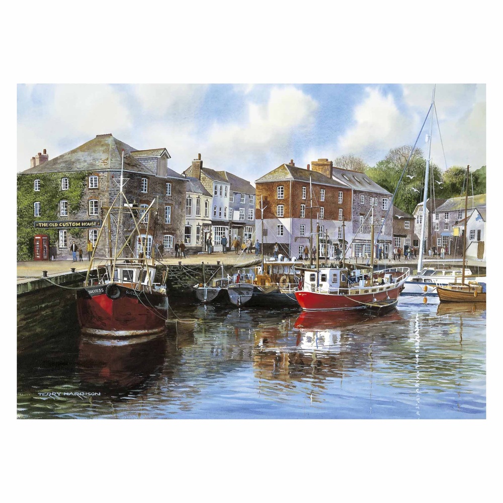 Gibsons - Padstow Harbour - 1000 Piece Jigsaw Puzzle - Image 2