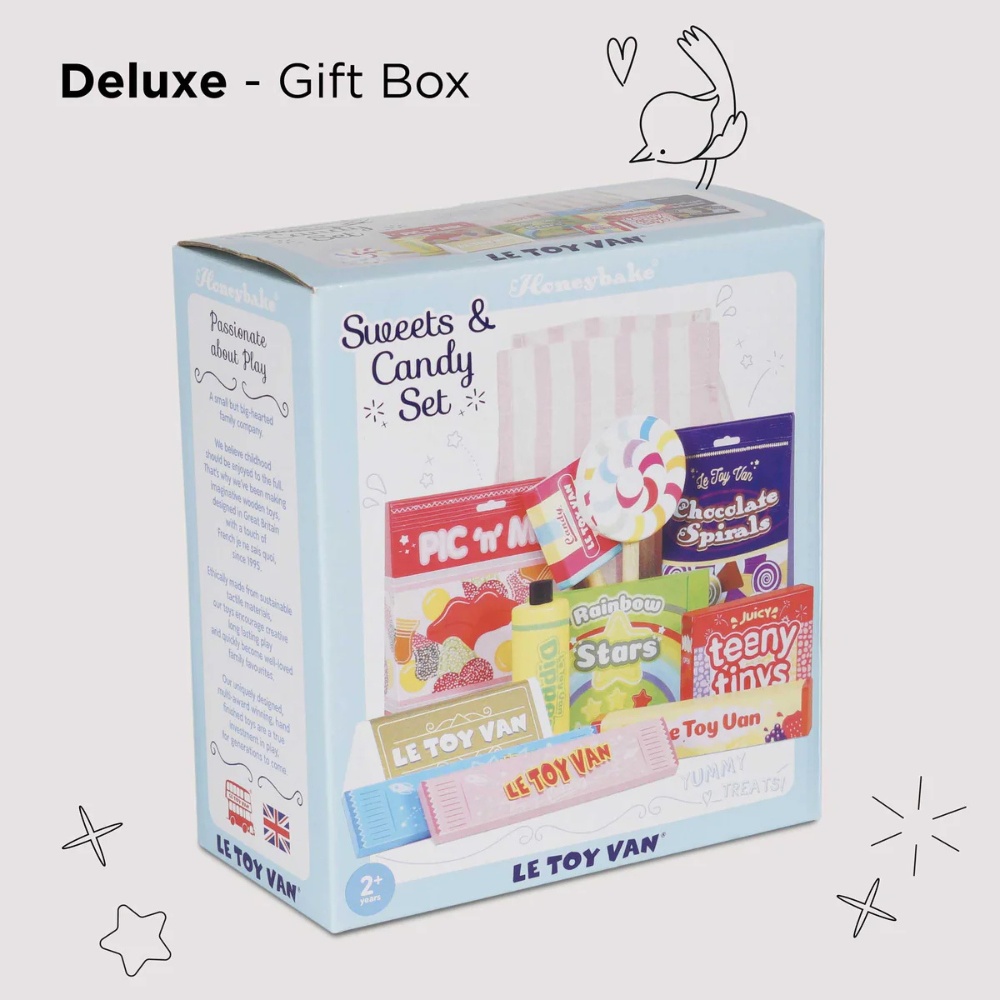 Le Toy Van - Wooden Retro Sweets and Candy Set - 11pcs - Image 8