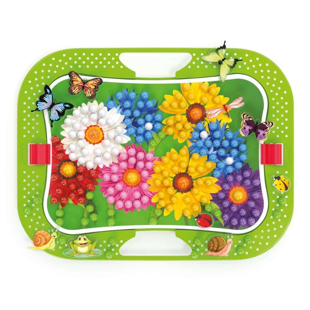 Quercetti - Fun Bugs & Pegs - Insect-Themed Peg Board Activity for Toddlers - Image 2